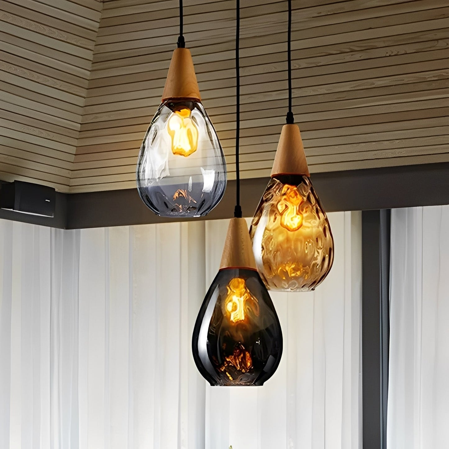 Anya – Luminaire en verre créatif