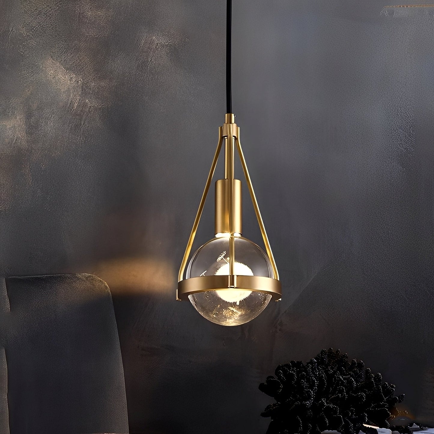 Dean – Lustre Cristal Cuivre