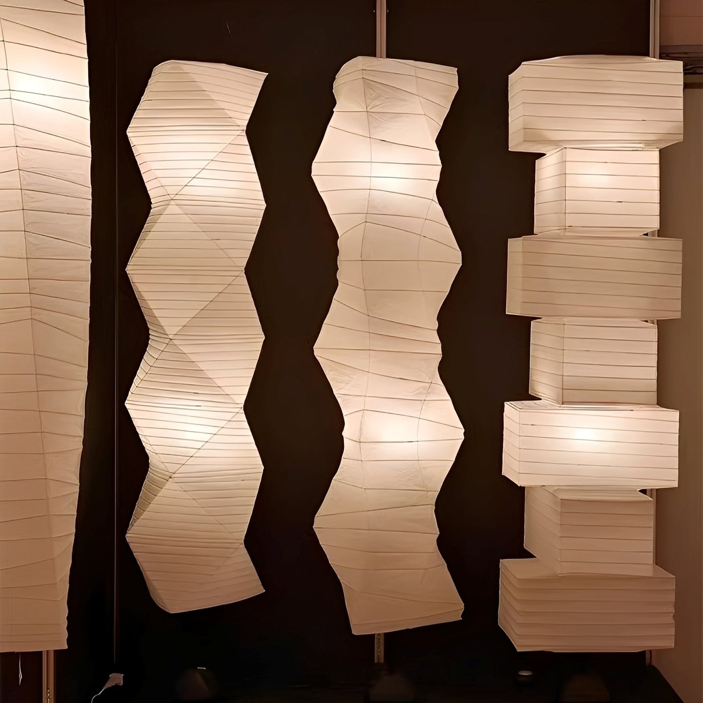 Asuka – Lampe Japonaise sur Pied avec Papier de Riz