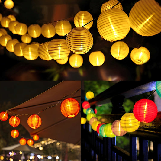 Nori – Guirlande Lumineuse Solaire Lanternes de Jardin