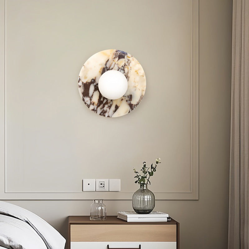 Viola – Lampe murale en marbre