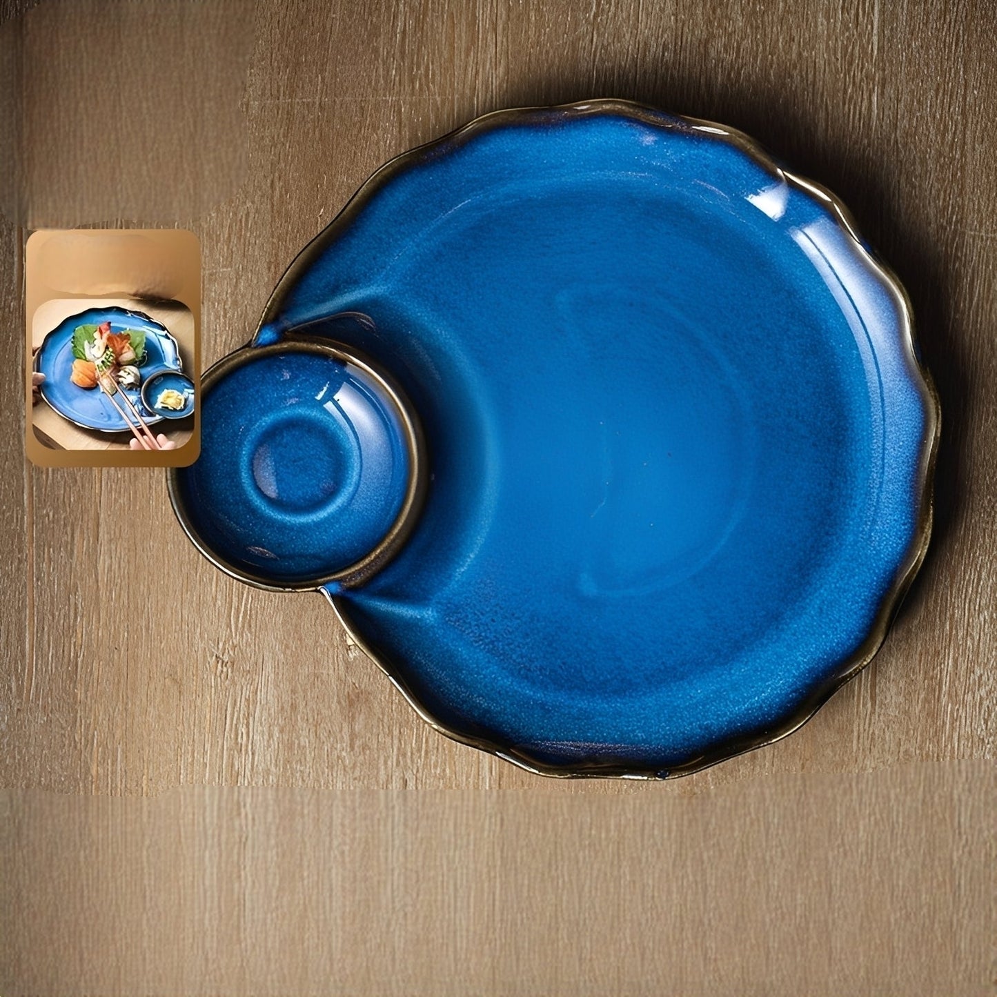 Yumi – Assiette à sashimi inspirée du Japon