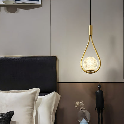 Cova – Suspension en cuivre minimaliste