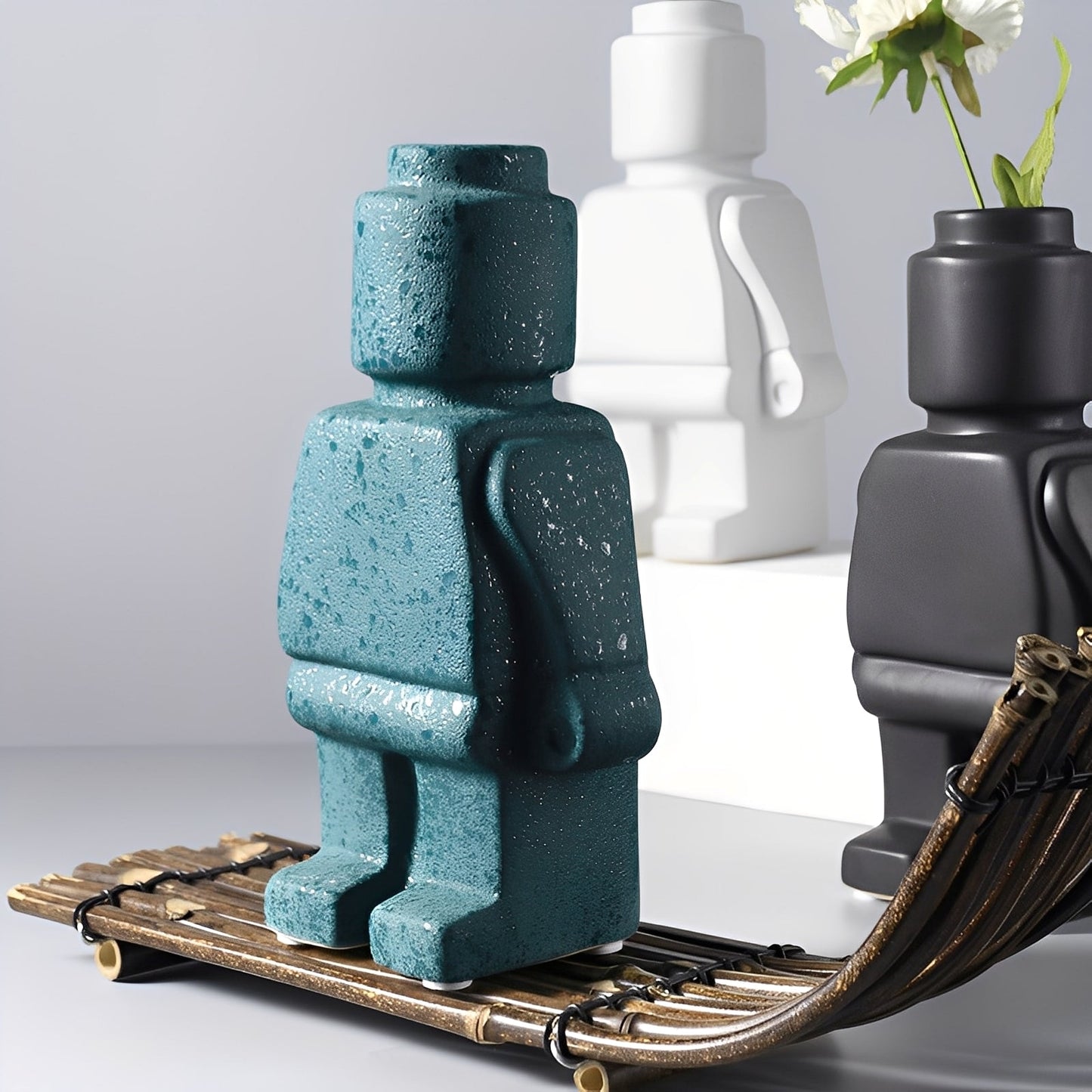 Romy – Vase décorative pour fleurs séchées
