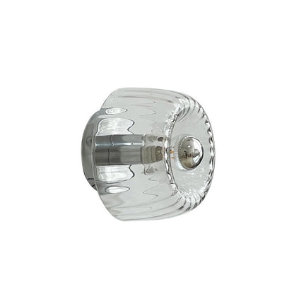 Isabelle – Applique murale LED moderne en verre et métal