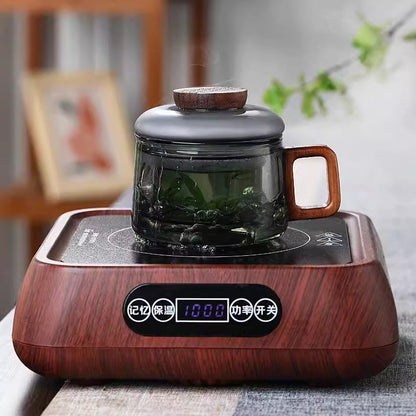 Leandro – Tasse en verre borosilicate moderne