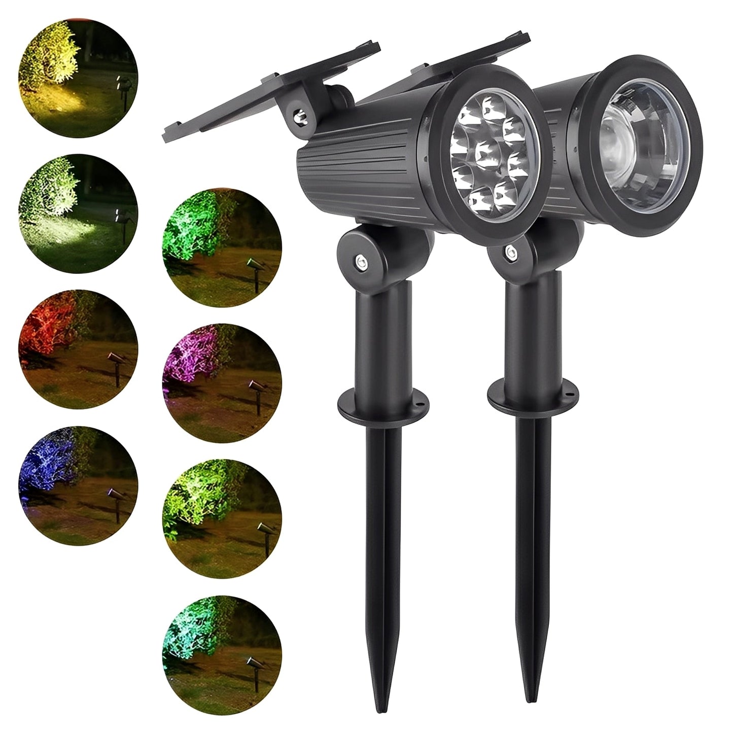 Airi – Projecteur de jardin solaire en forme de fleur