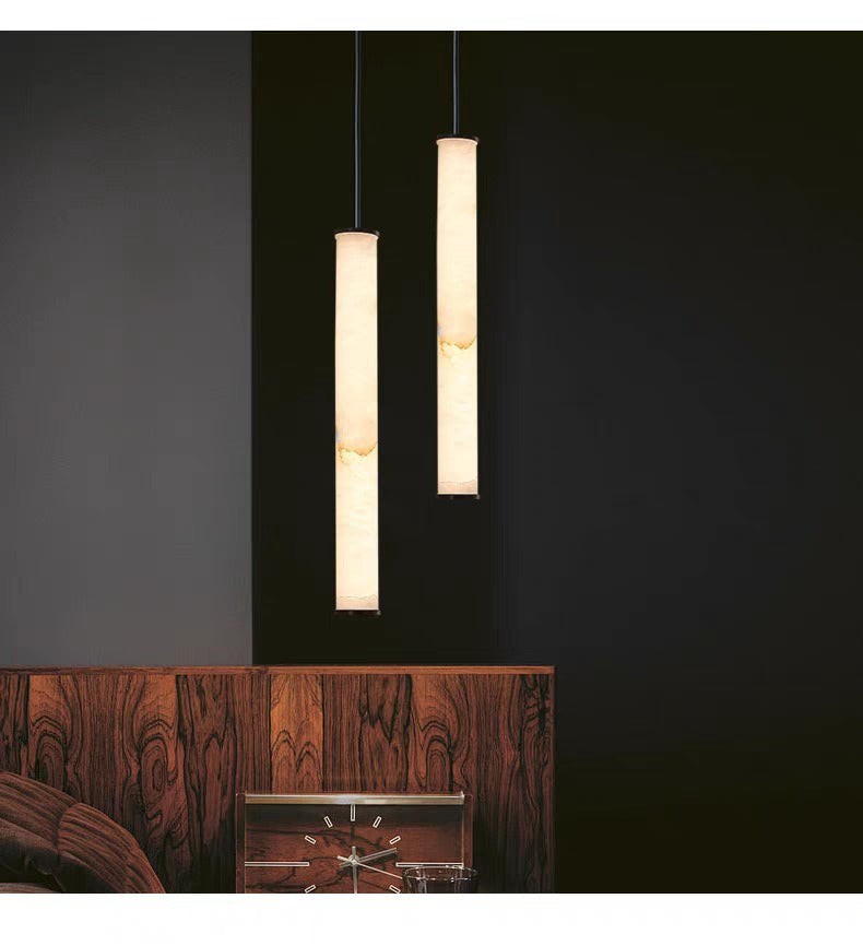 Kim – Lampe Suspendue Nordic avec Marbre