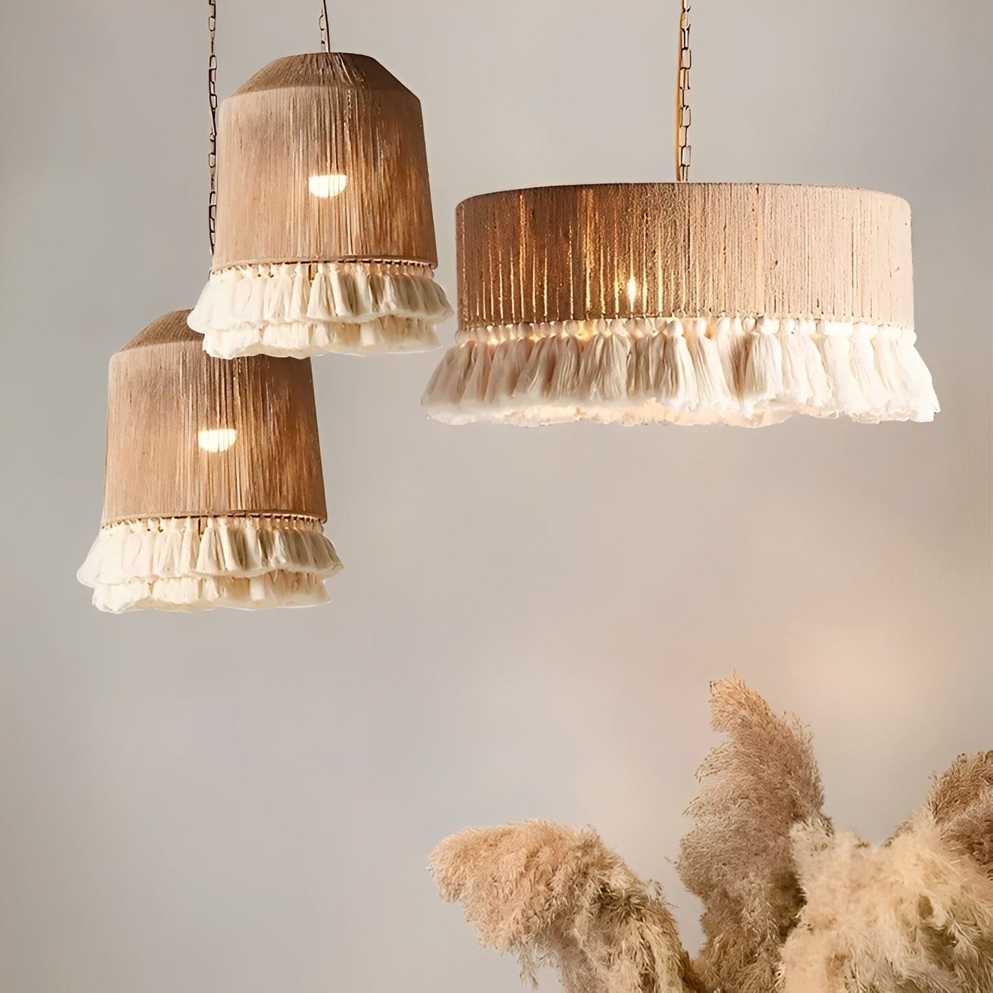 Serena – Suspension Boho Vintage avec Glands