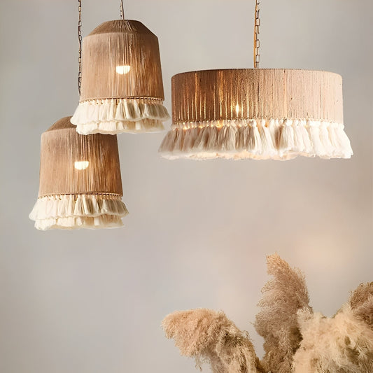 Serena – Suspension Boho Vintage avec Glands