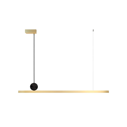 Valeria – Plafonnier Moderne Minimaliste Golden Copper