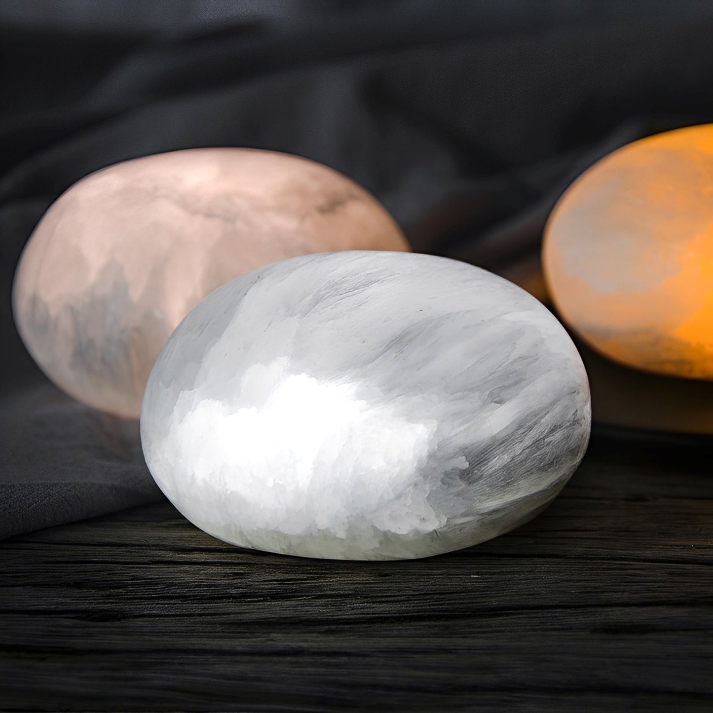 Selina – Lampe de Nuit Minérale