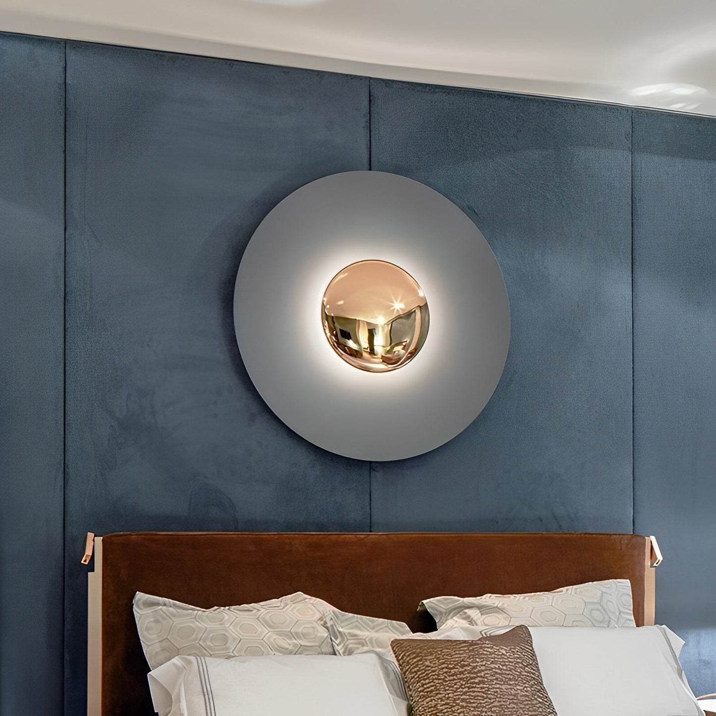 Elio – Lampe murale LED ronde au design moderne