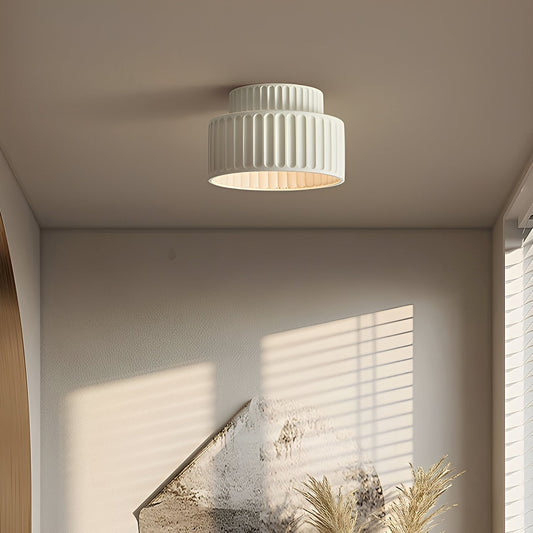Coralie – Plafonnier LED Style Crème
