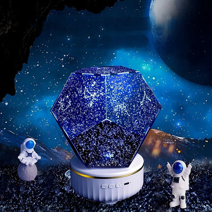 Teffi – Lampe de projection du ciel étoilé rotative