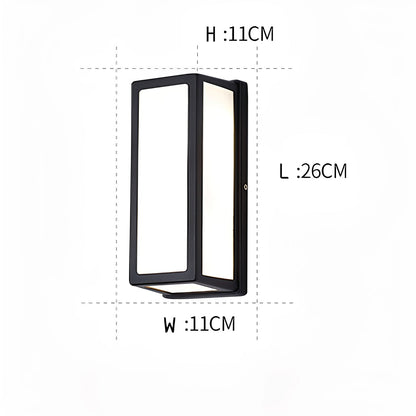 Ogie – Applique murale en aluminium extérieure