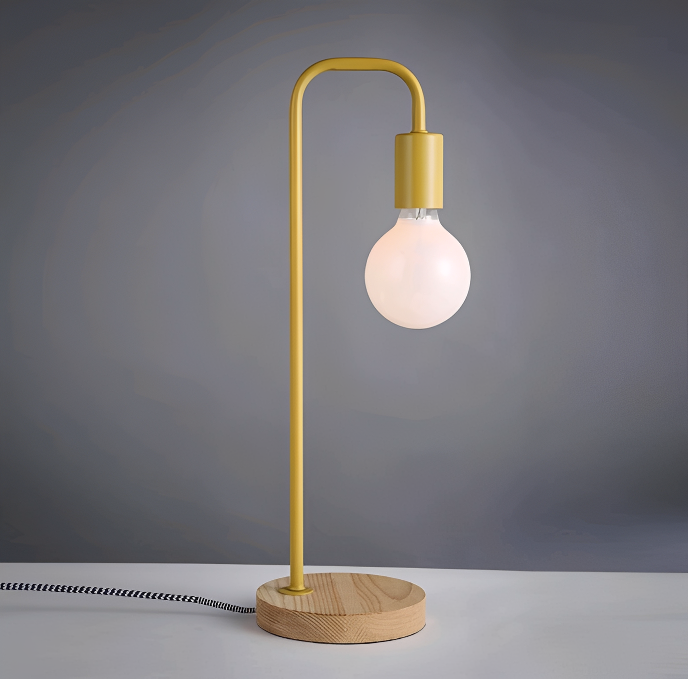 Arvid – Lampe de Table Rétro Moderne