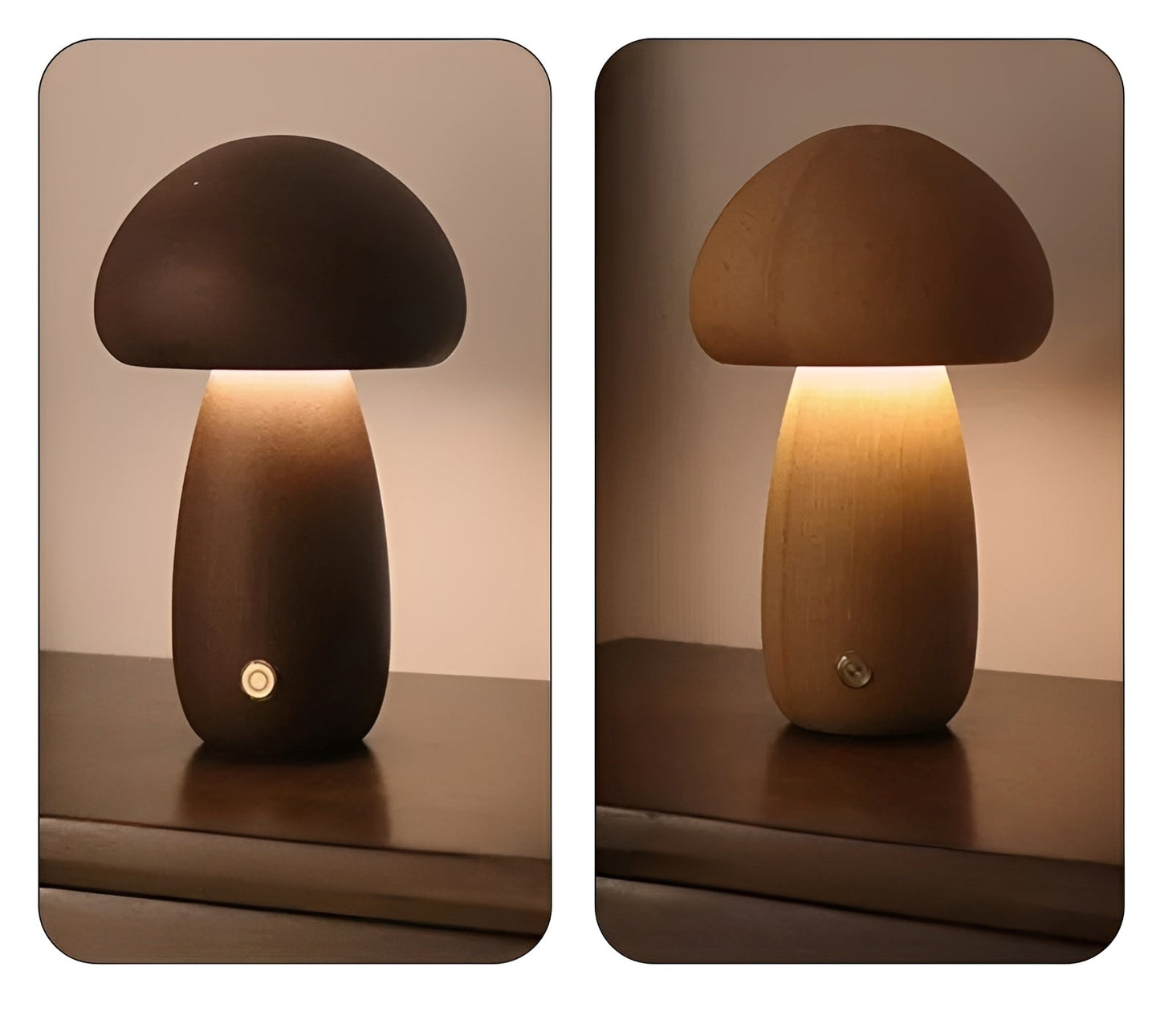 Finn – Veilleuse moderne en forme de champignon