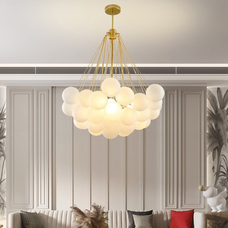 Elly – Suspension créative en boule de verre de luxe