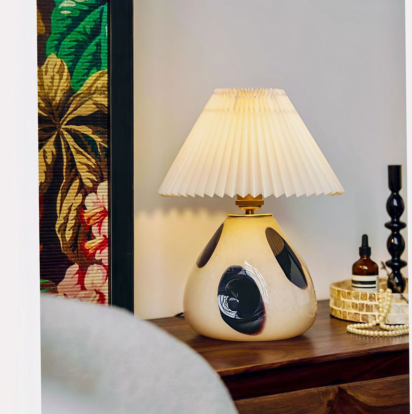 Nora – Lampe de table en céramique nordique