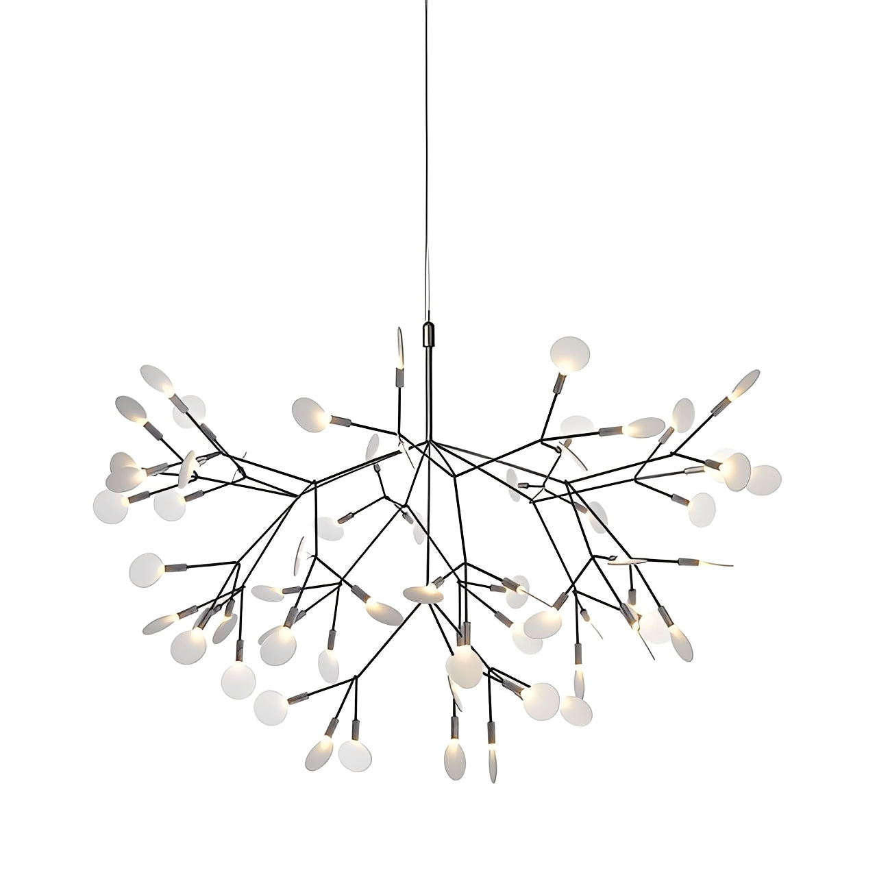 Eirik – Suspension design en branche de feuille nordique