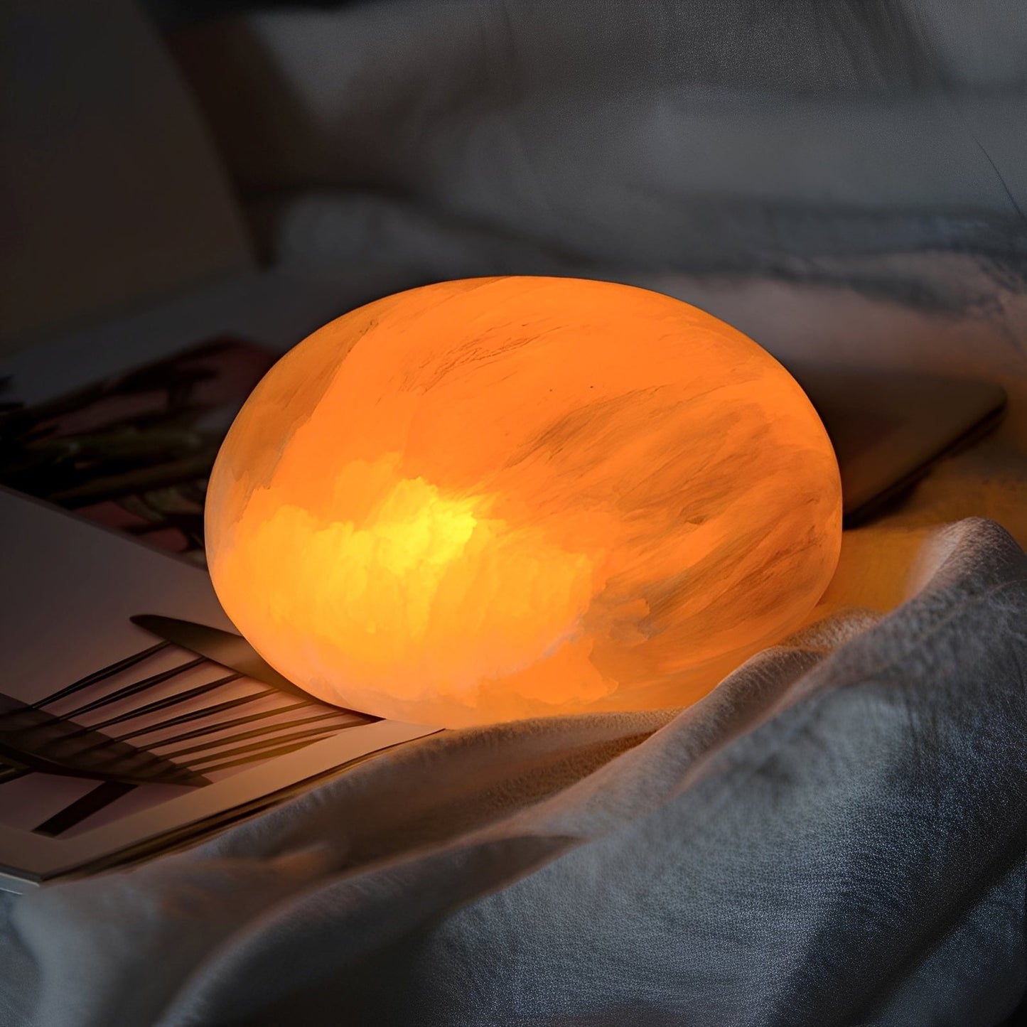 Selina – Lampe de Nuit Minérale