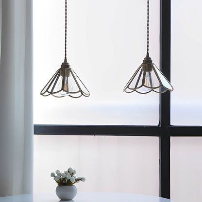 Alina – Suspension en cuivre plein style nordique