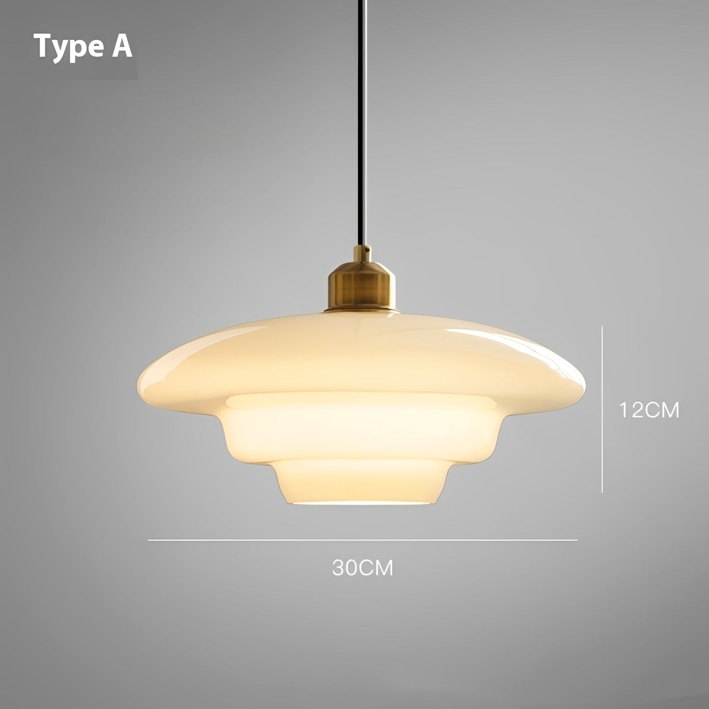 Helena – Lustre minimaliste en verre