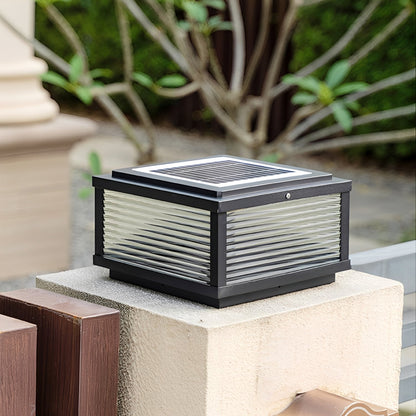 Solvian – Lampe LED solaire pour pilier et mur