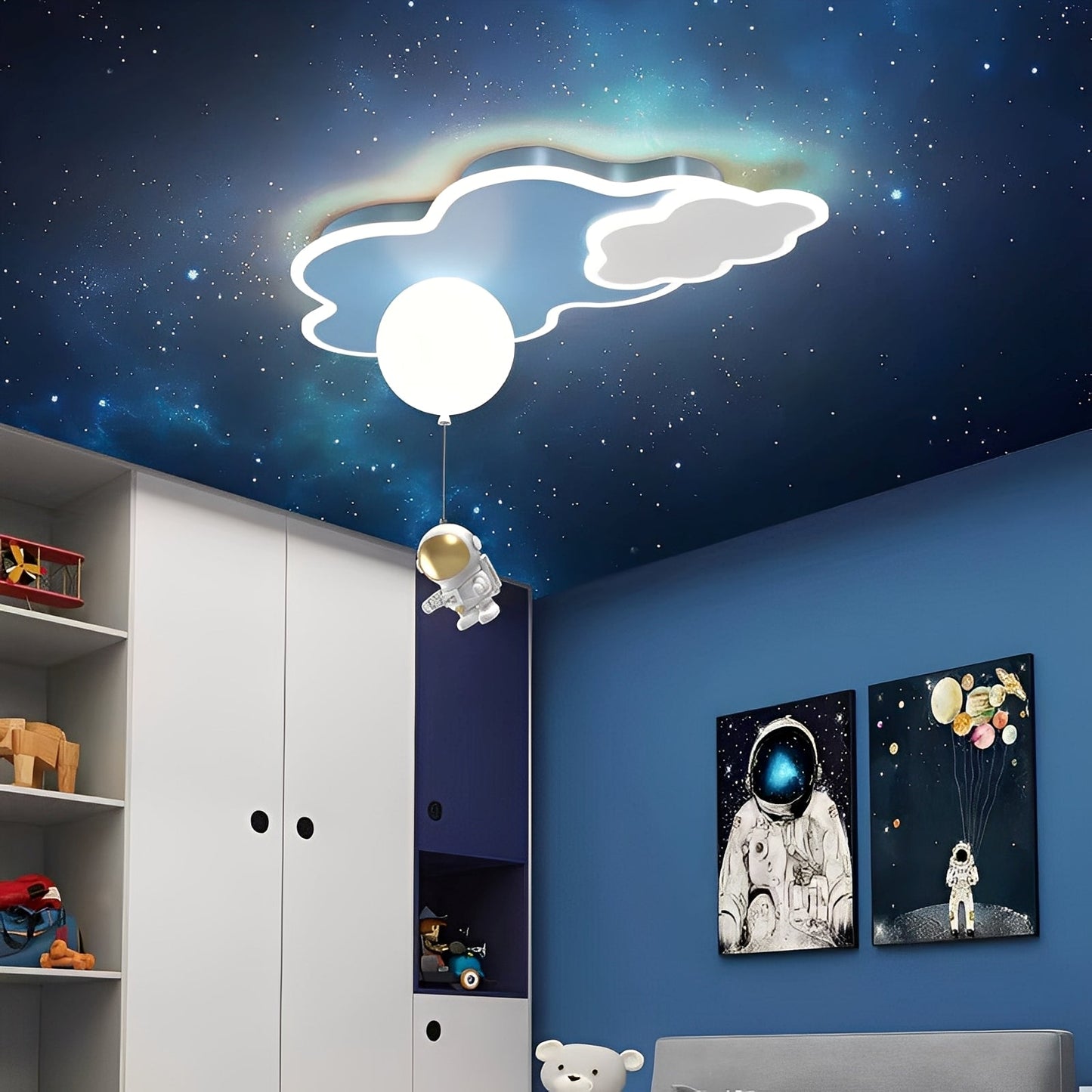 Sorato – Plafonnier Nuages Astronautes