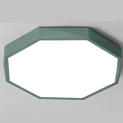 Marcial – Macaron LED Plafonnier en Design Polygonal Coquillage