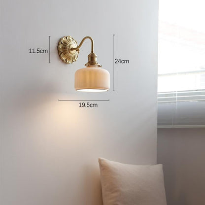 Suri – Applique Murale Boule en Céramique Nordique