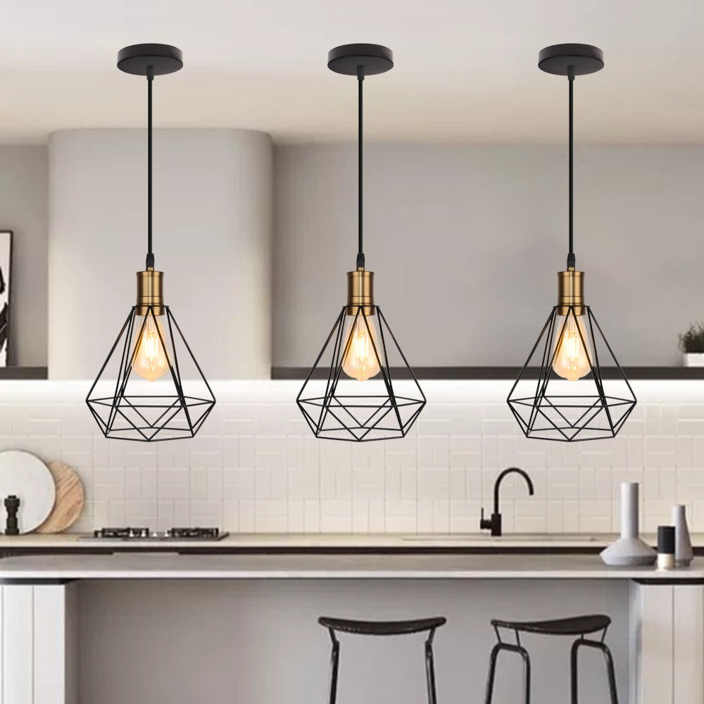 Selina – Élégante Suspension en Fer