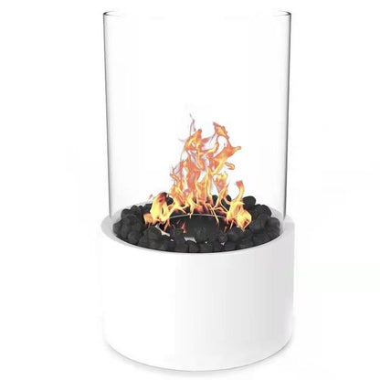 Neris – Cheminée en verre portable
