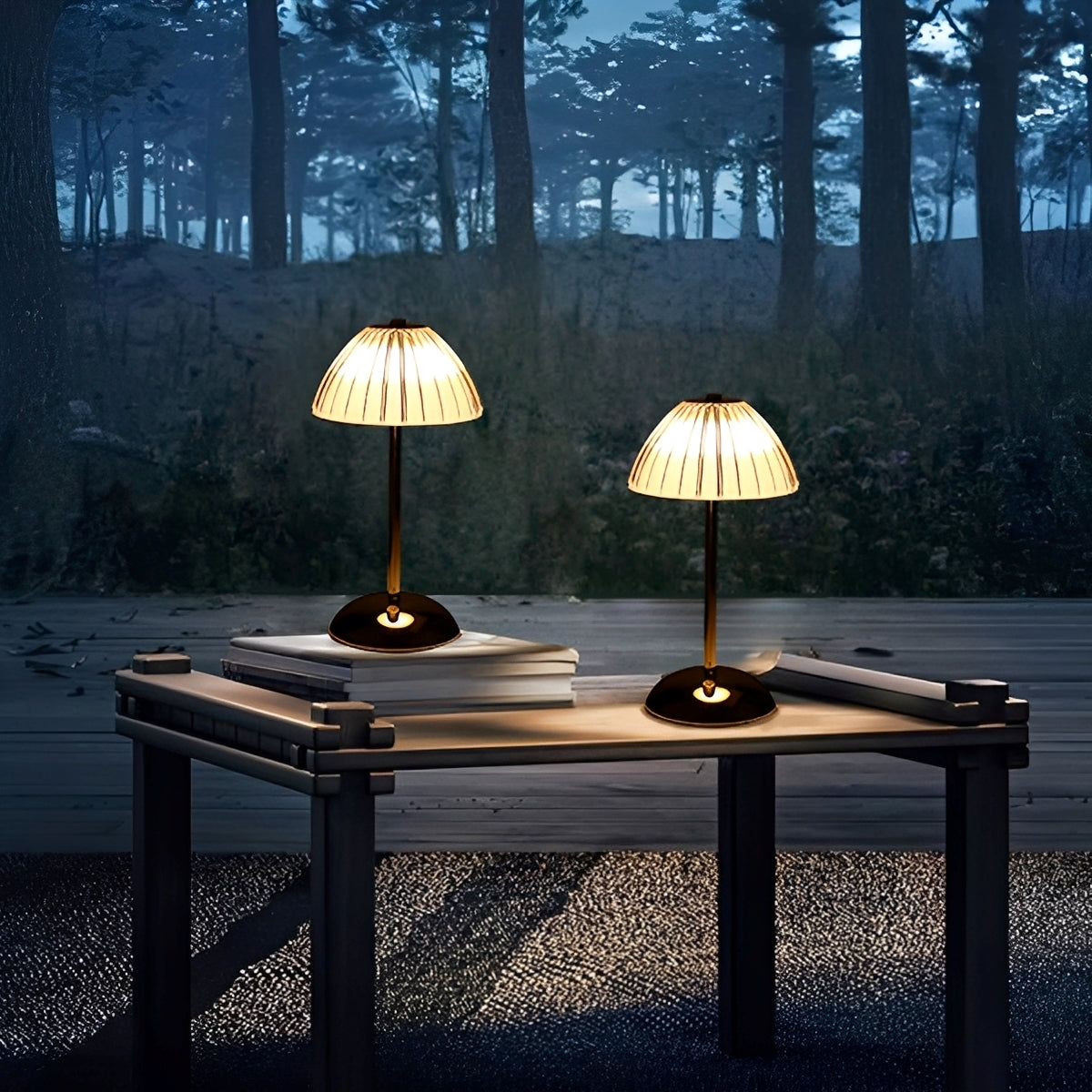 Alessia – Lampe de Table Rétro Cristal