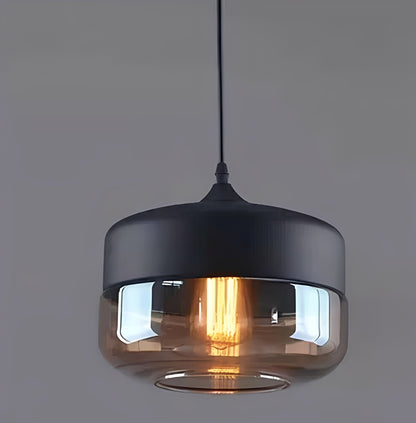 Amira – Lustre en verre industriel