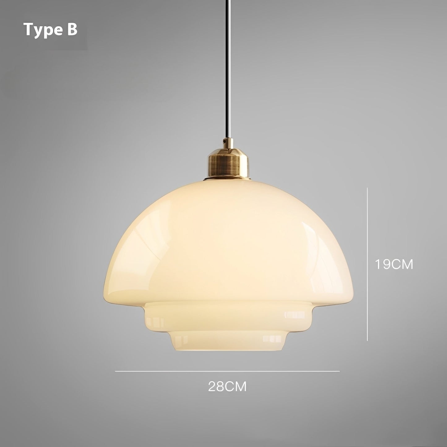 Helena – Lustre minimaliste en verre