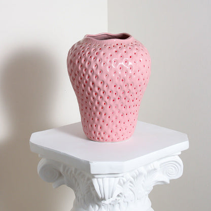 Hannah – Vase décorative Fraise