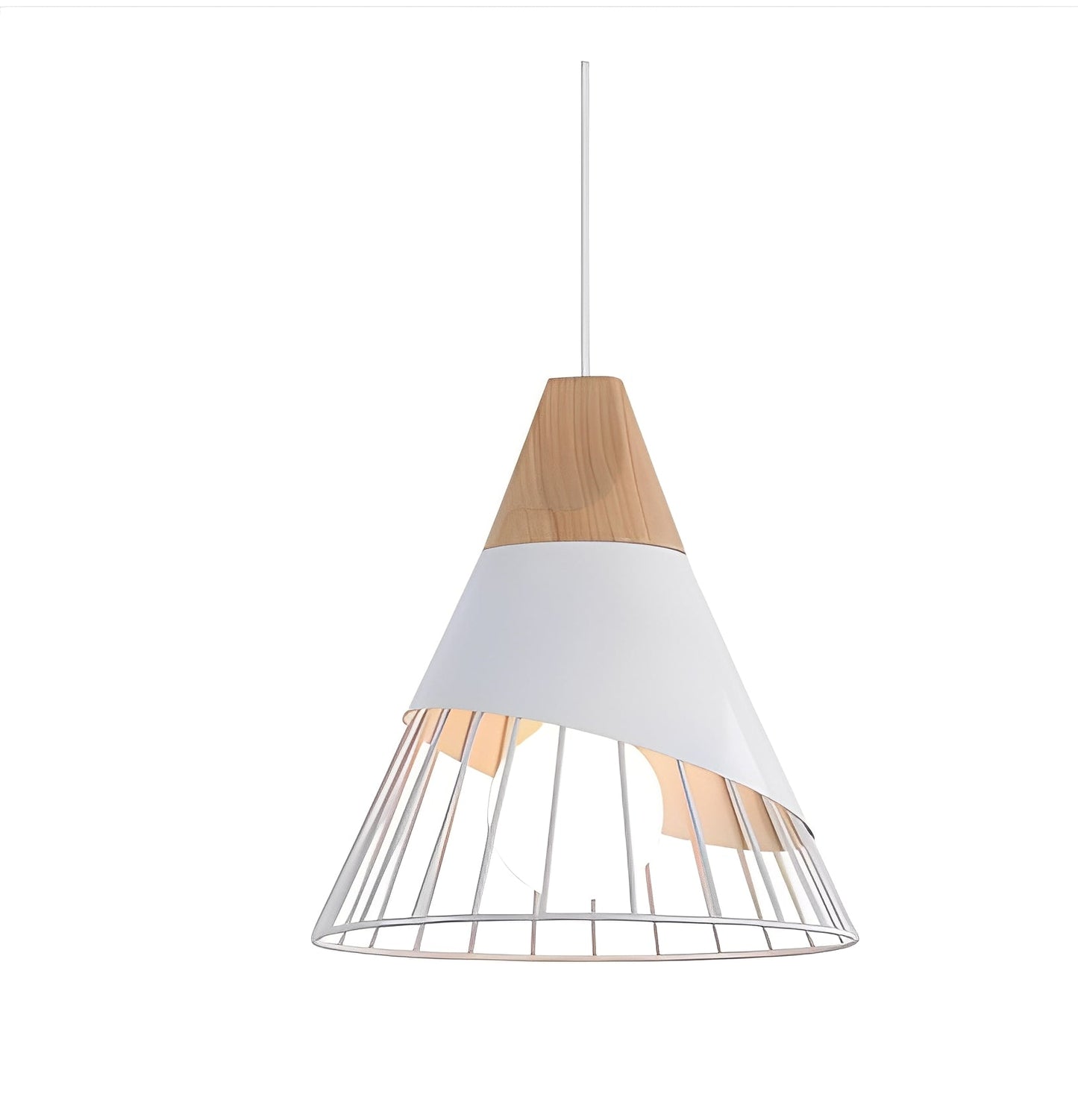 Elsa – Plafonnier en Bois Nordique