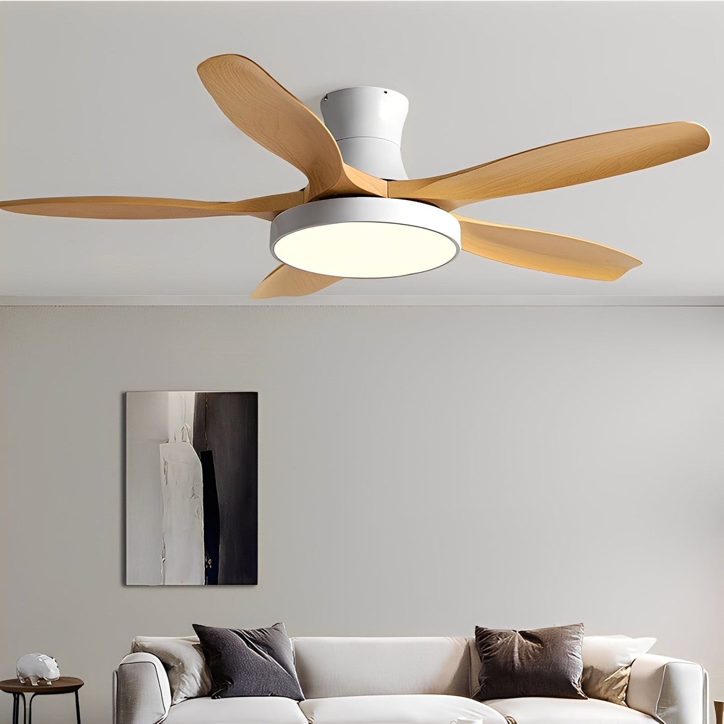 Nielsen – Ventilateur de Plafond Nordique avec Lampe