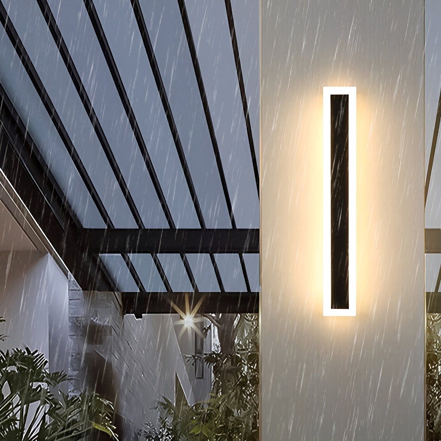 Stria – Applique murale extérieure LED minimaliste