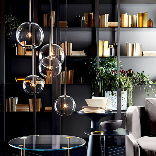 Lexie – Lustre Créatif Boule de Verre