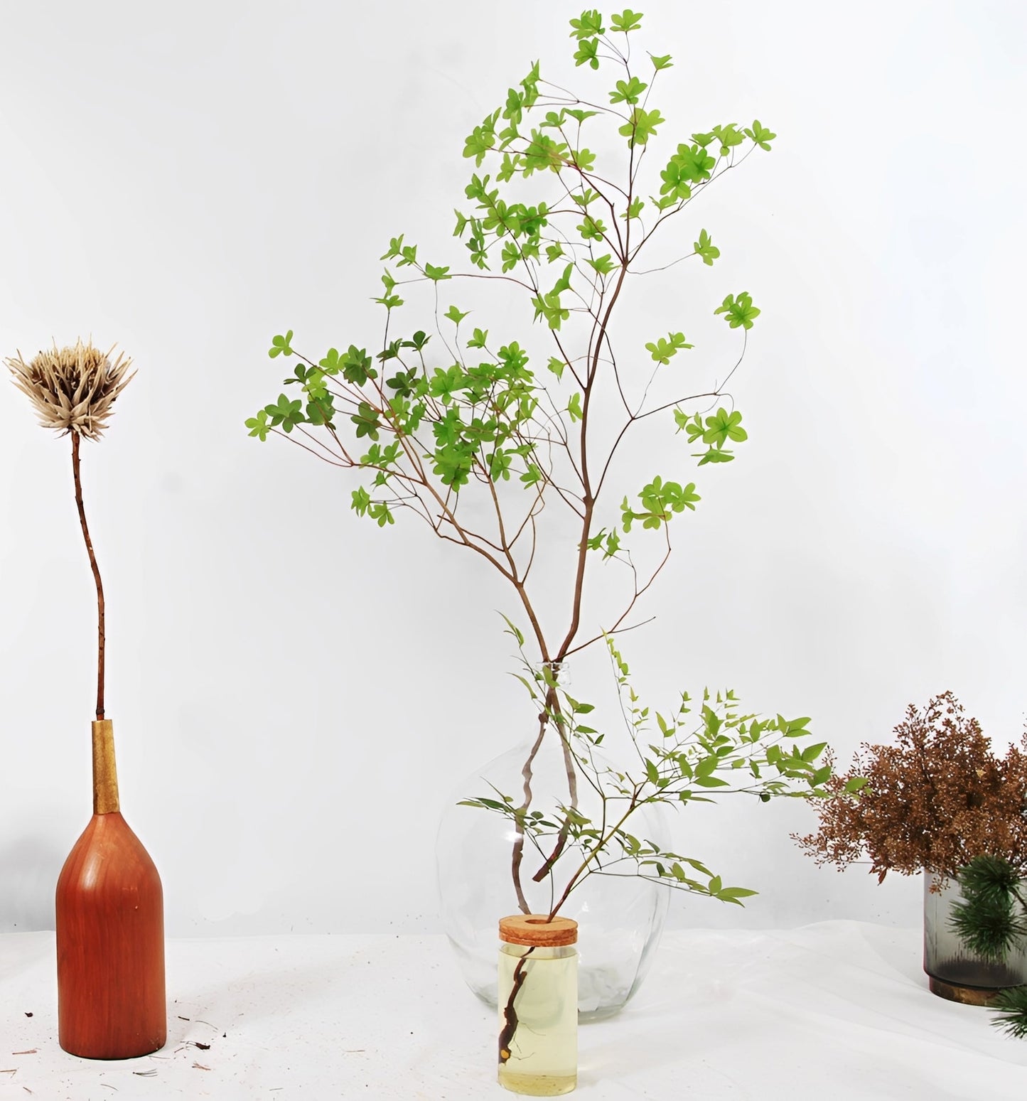 Hoshi – Vase de sol en verre japonico-nordique