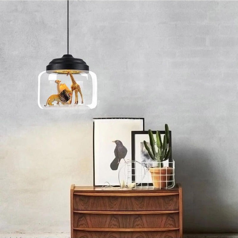 Mochiko – Lampe en verre pour chambre d'enfant