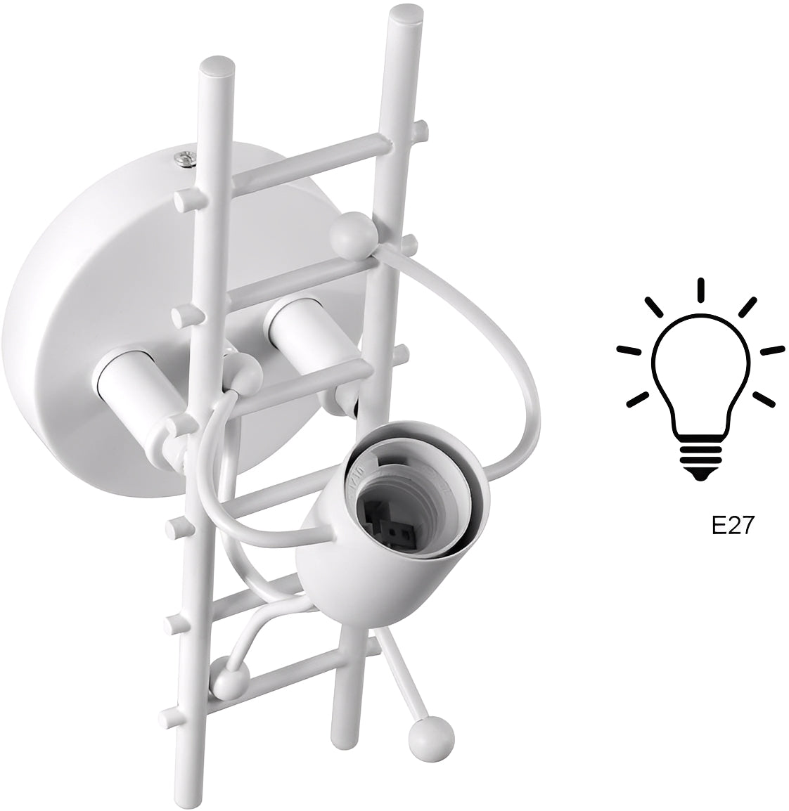 Nerio – Moderne Forme Escalier Applique Murale