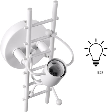 Nerio – Moderne Forme Escalier Applique Murale