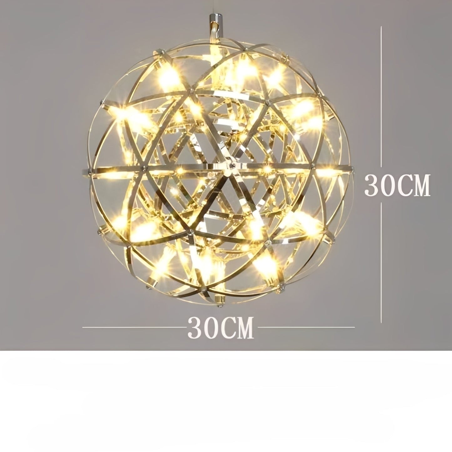 Reina – Lustre design boule LED
