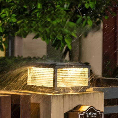 Solvian – Lampe LED solaire pour pilier et mur