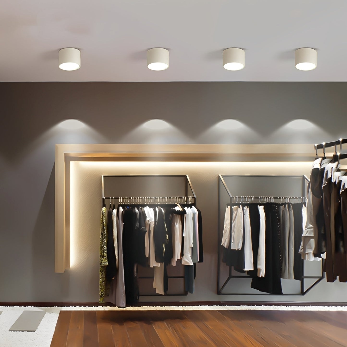 Norex – Lampe de plafond LED en surface