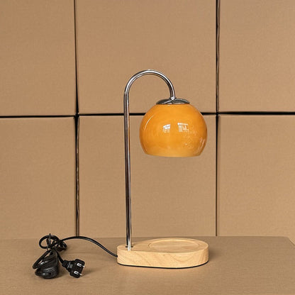 Miyu – Lampe de table en bois massif créative à cire fondue